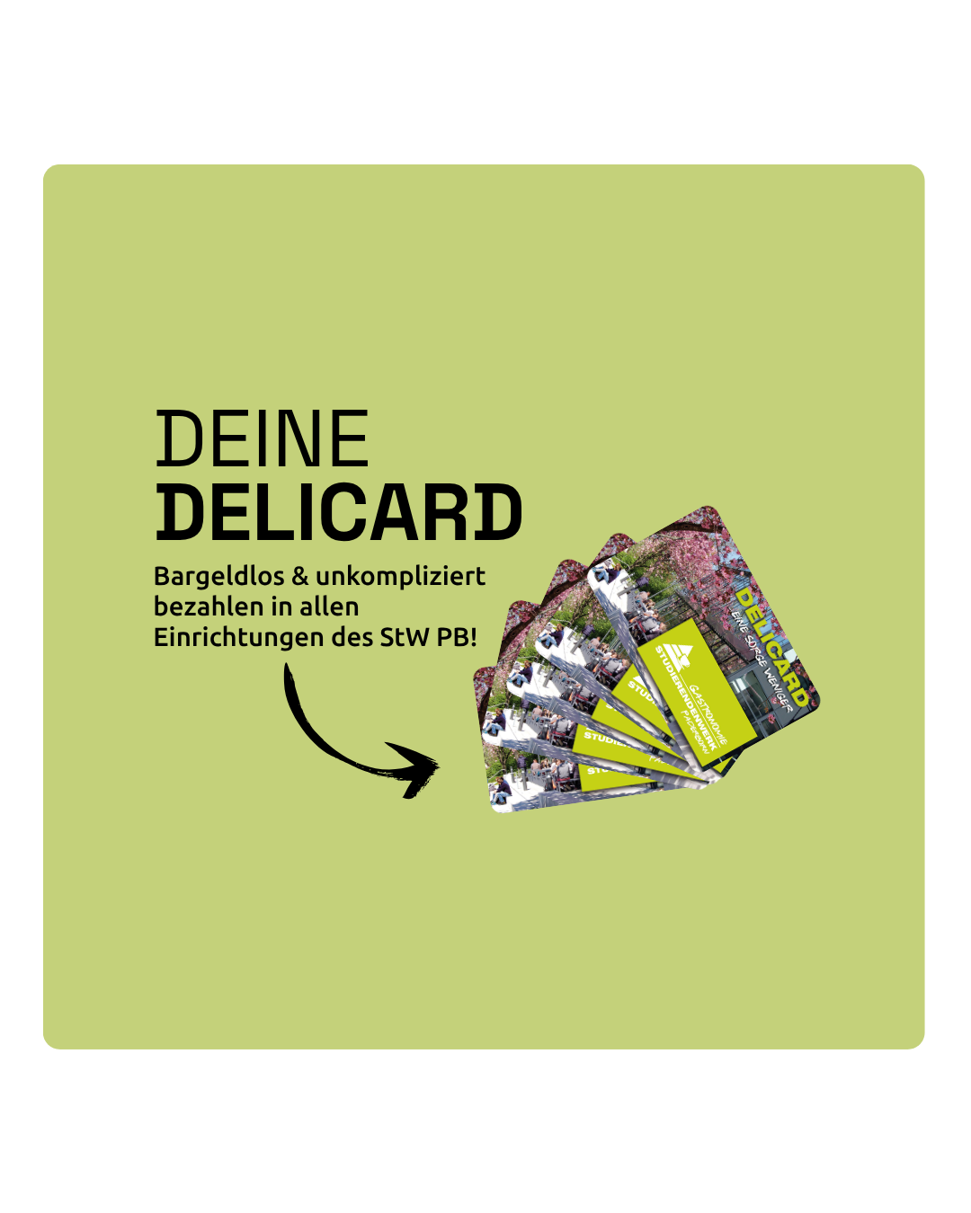 DeliCard-Verkauf zum Semesterstart