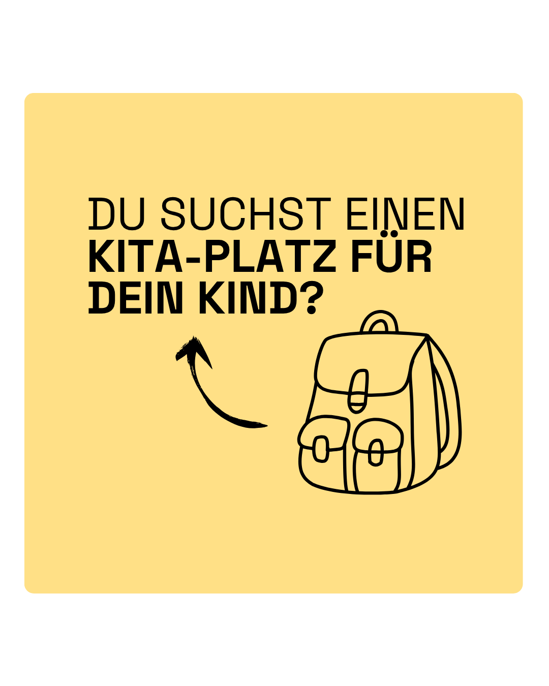 Du suchst einen Kita-Platz für dein Kind?
