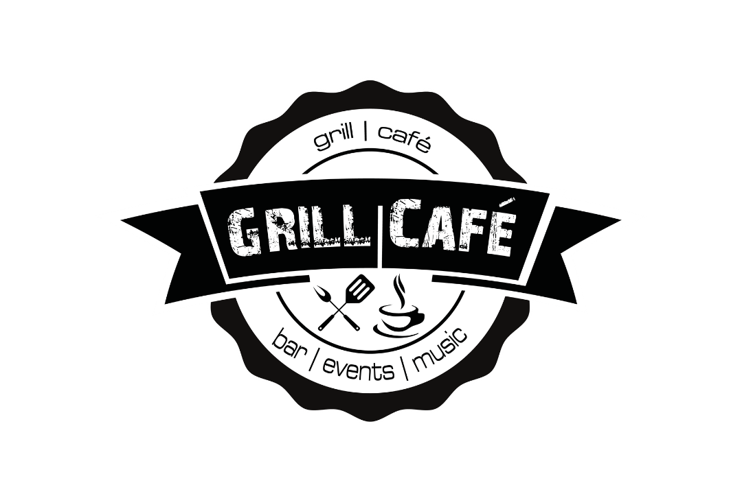 Logo mit der Aufschrift: Grill|Café